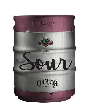 Chopp Louvada Catharina Sour Amora & Framboesa