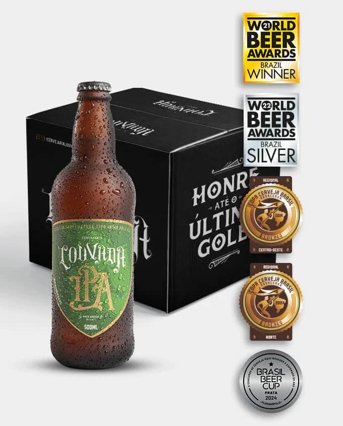 Pack Louvada IPA 500ml - 12 unidades